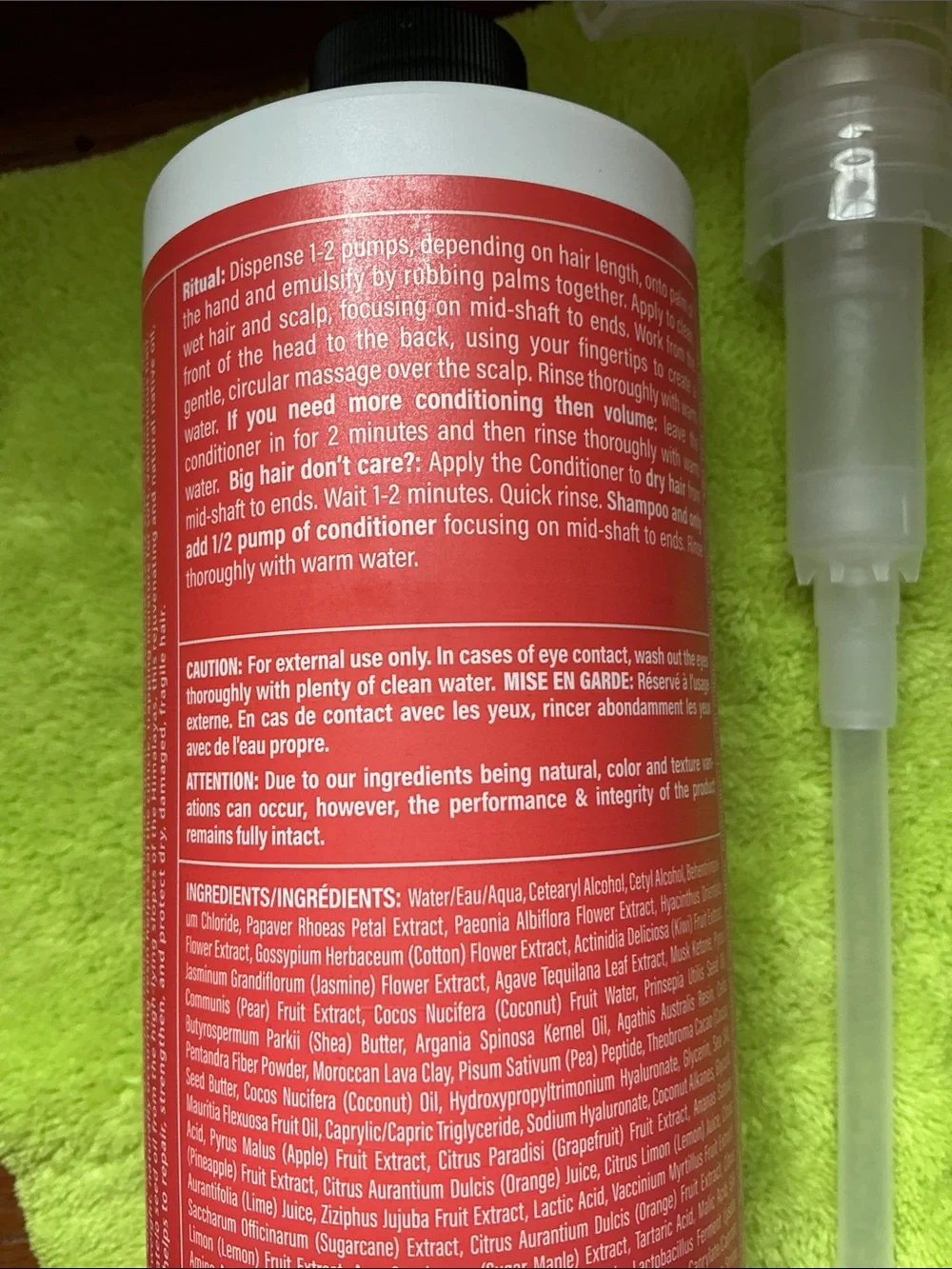 Tweak'd by nature Super Bloom hair conditioner